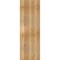 Ekena Millwork Joined Board-n-Batten Shutters w/Z-Bar, Rough Sawn Western Red Cedar, 16 1/8W x 48H, PR RBJ06Z16X048RWR - alternate 3